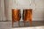 Pair Vintage French Louis XV Bombé Chests, Marble Top Commode Nightstands For Sale - Image 13 of 18