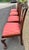 Vintage Mahogany Set of 4 English Chippendale Style Dining Chairs Ball and Claw Feet For Sale - Image 11 of 17