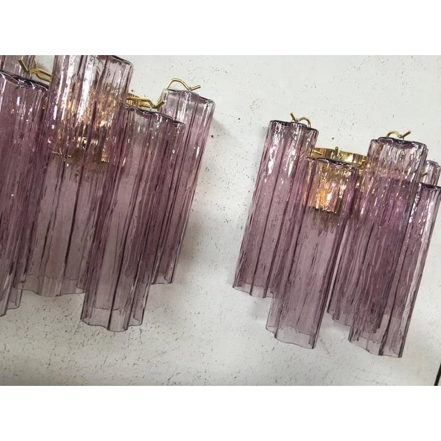 Contemporary Murano Glass Wall Sconces from Simoeng, Set of 2 For Sale - Image 3 of 5