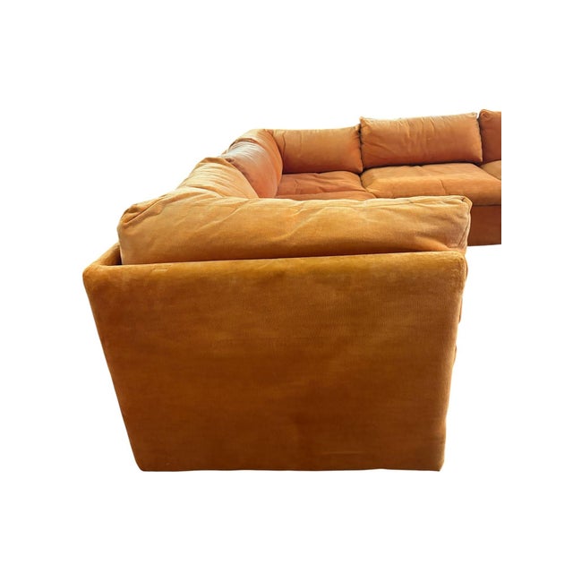 1970s Adrian Pearsall 6-Piece Modular Sectional for Craft Associates, 1970 For Sale - Image 5 of 6