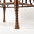 Wood Vintage Egyptian Revival Turned Wood Low Stool For Sale - Image 7 of 12