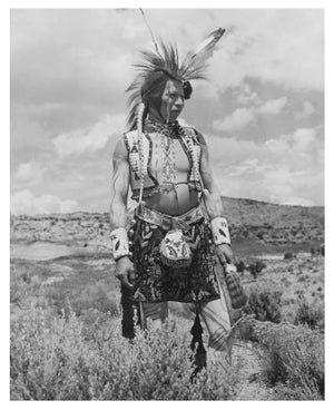 'Native American Navajo Man' Unframed Archival Pigment Print