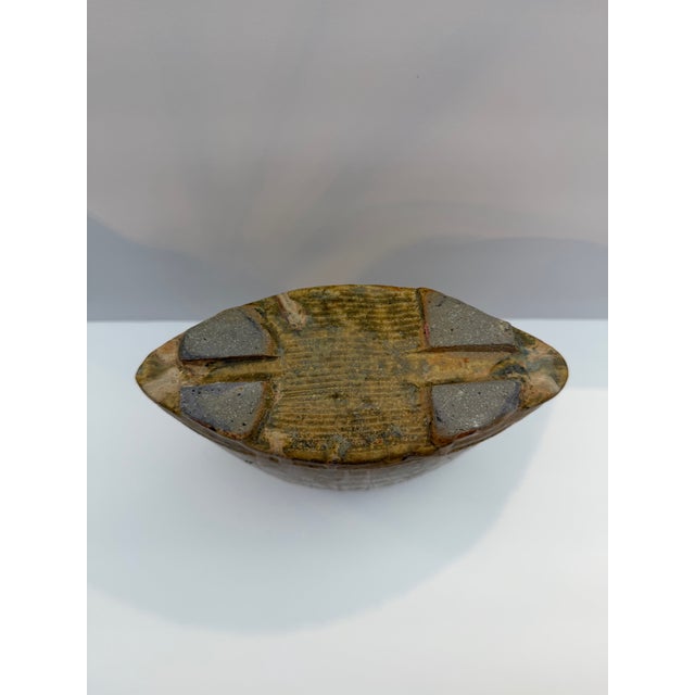 Organic Modern Studio Pottery Cachepot / Planter Vessel With Art Nouveau Influence For Sale - Image 9 of 9
