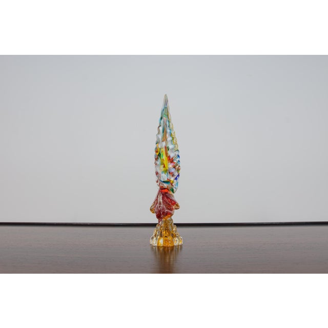 Murano Glass Pheasant Figurine, Italy, 1960s For Sale - Image 8 of 13