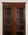 Chestnut 19th Century France Rich Mahogany Glazed Mahogany Bookcase Cabinet For Sale - Image 8 of 11