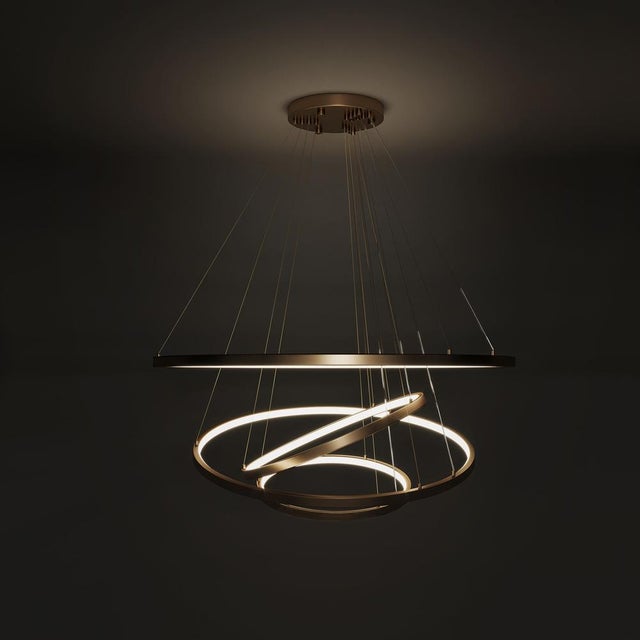 Gateway Suspension Lamp by Porus Studio For Sale - Image 4 of 18
