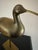 Contemporary Vintage Brass Bird Sculpture For Sale - Image 3 of 4