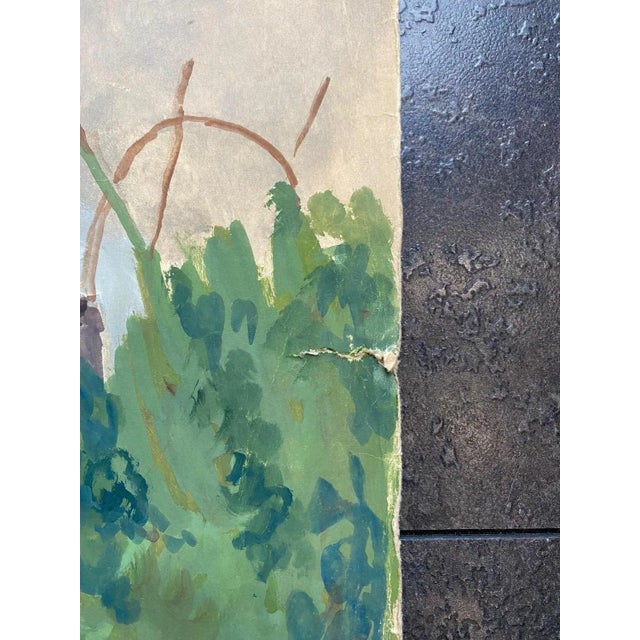 Isaac Charles Goetz, Country Villa, 1920s, Artwork on Paper For Sale - Image 4 of 6