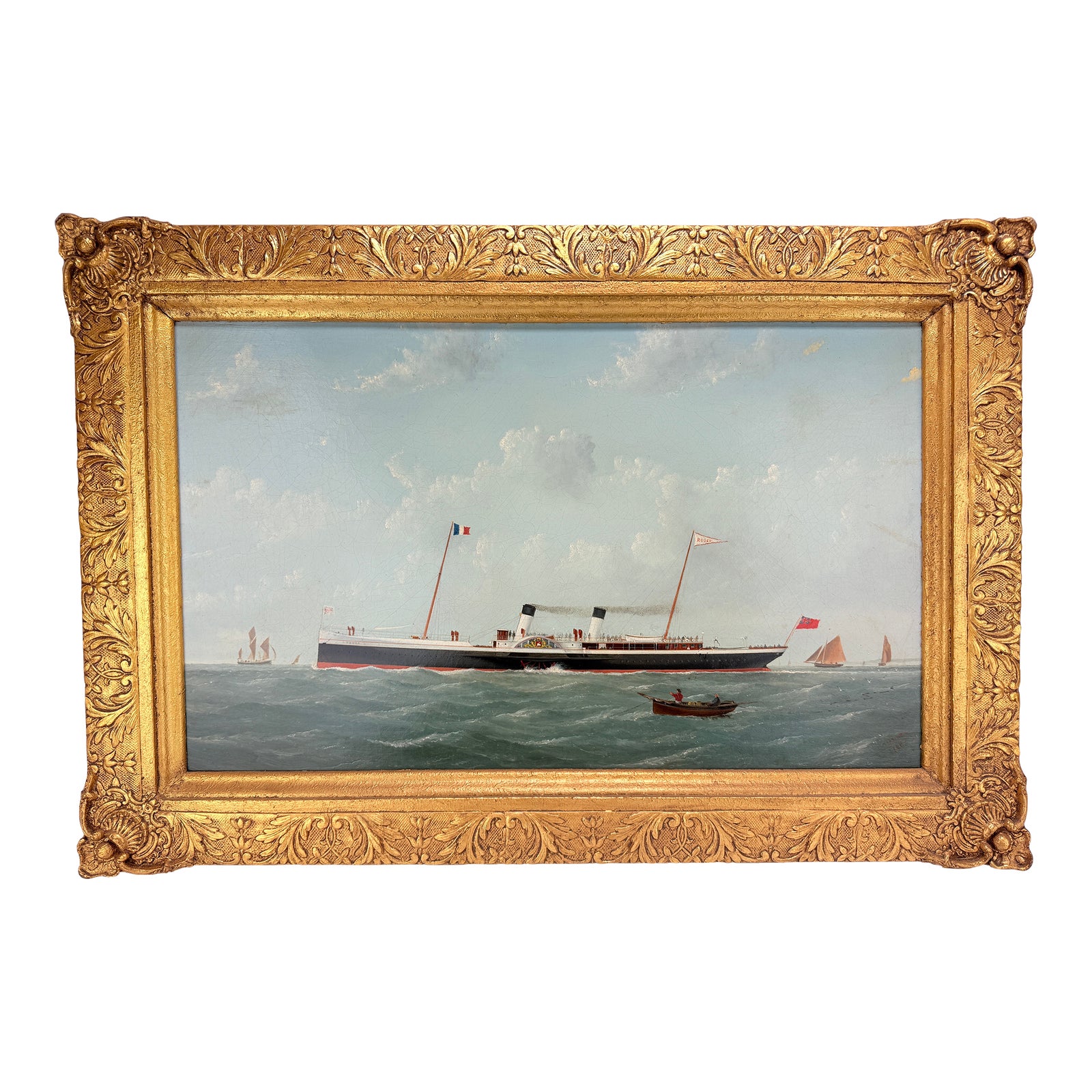 George Mears (British, Active 1860–1895) Portrait of the Steamship ...