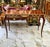 2020s French Style Console Table or Desk – Handcrafted, Brown Finish With Gold Leaf For Sale - Image 5 of 5