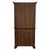 Brown Antique Early 20th Century English Arts and Crafts Oak Bookcase For Sale - Image 8 of 11