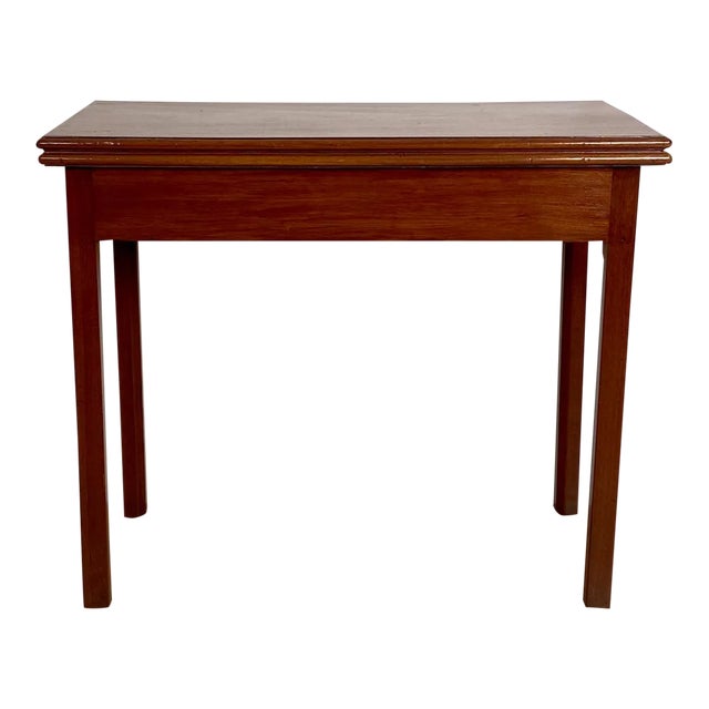 Mahogany Tea Table, England 19th Century For Sale