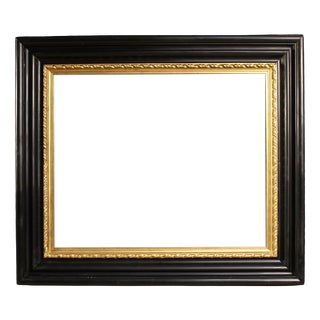 Italian Gilt Wood Frame, 1950 For Sale