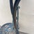 Metal Vintage Art Nouveau Cast Iron Plant Stand With Verdigris Patina For Sale - Image 7 of 12