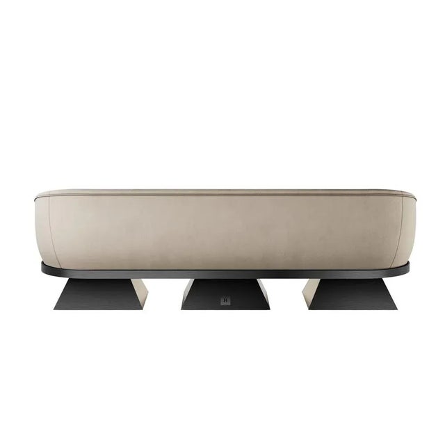 Contemporary Moa Sofa by HOMMÉS Studio For Sale - Image 3 of 7