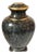 Vintage Cloisonné Enamel Black & Gold Floral Lidded Jar / Tea Caddy With Gilt For Sale