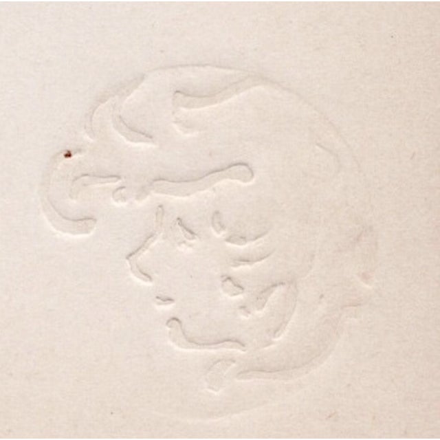 Late 19th Century Jeanne Granès, L'Aïeule: The Grandmother, 1899, Original Lithograph For Sale - Image 5 of 9