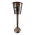 Vintage 1970s Spring Switzerland Inox 18/8 Stainless Steel Champagne Bucket & Pedestal Stand, 28” For Sale