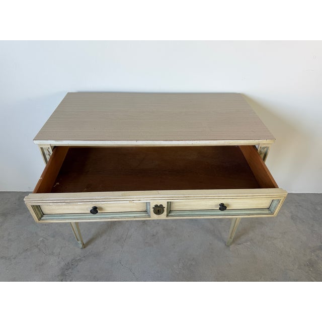 Vintage French Provincial Style Writing Desk For Sale In Miami - Image 6 of 17