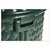 Parisian Public Trash Can in Green Enameled Cast Iron, 1970s For Sale - Image 4 of 8