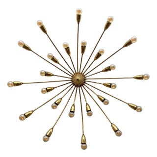 Large German Sputnik Light, 1950s For Sale