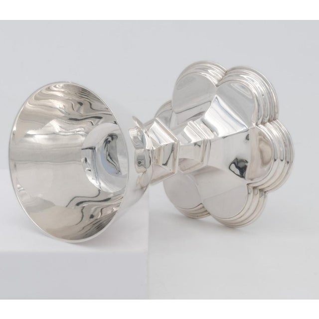 Edward VII Sterling Silver Chalice by John Faucherre, London, 1916 For Sale - Image 4 of 10