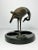 1960s 1960s Vintage Bronze Crane Bird 3-Compartment Vanity Dresser Tray For Sale - Image 5 of 11