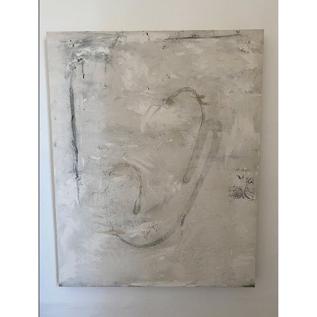 2020s Contemporary "Feminine" Original Mixed Media on Canvas - Unknown Artist For Sale - Image 5 of 6