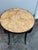 Metal Bespoke Marble Top + Metal Side Table For Sale - Image 7 of 12