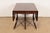 Drexel Regency Carved Mahogany Drop-Leaf Triple Pedestal Extension Dining Table, Newly Refinished For Sale - Image 11 of 17