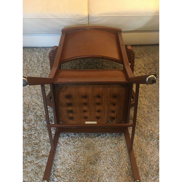 Metal Vintage Mid Century DoMore Industrial Arm Chair For Sale - Image 7 of 8