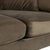 Scandinavia 3-Seater Sofa and Ottoman in Olive Green Upholstery from Bolia, Set of 2 For Sale - Image 5 of 18