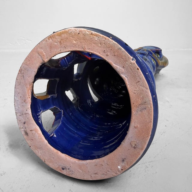 Sculptural Ceramic Mythical Jackal by Gennaro Condurso, Italy, 2010s For Sale - Image 14 of 15