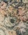 Distressed, beautiful, hand-made floral jacquard throw pillow. There is no zipper attached to this pillow. This fabric is...