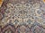 1900 - 1909 Vintage Persian Kerman Rug, Hand-Knotted Wool, Allover Floral Pattern, Ivory & Blue, 9x12 For Sale - Image 5 of 17