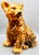 Orange Mid Century Italian Glazed Leopard Cub Figure For Sale - Image 8 of 11