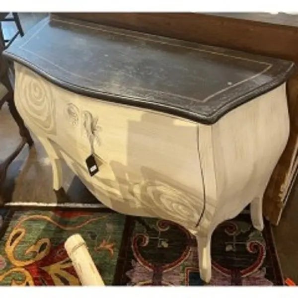 1990s Italian Commode With Two Doors and Adjustable Shelf For Sale - Image 4 of 12