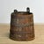 Oak barrel formerly used for storing grain, etc. The barrel is reinforced with iron rings. Can be used, for example, as a...