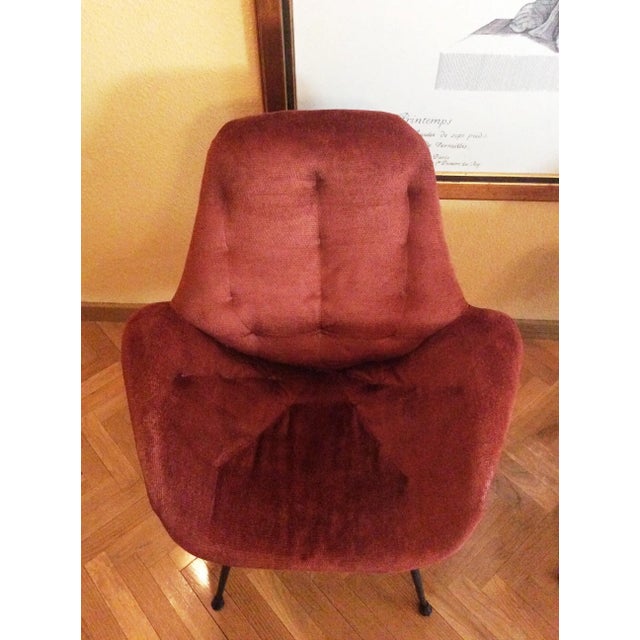 Set of Armchairs attributed to Hermanos Vidal for Ferrocolor, 1950s For Sale - Image 9 of 13