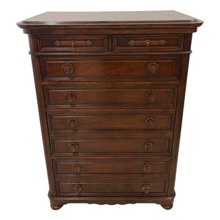 Ralph Lauren Tall Dresser of Drawers For Sale