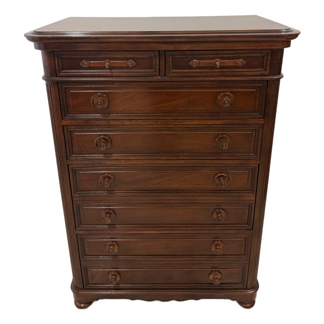 Ralph Lauren Tall Dresser of Drawers For Sale