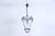 Vintage Suspension Light in Ground Glass, 1950s For Sale - Image 4 of 8