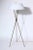 Mid-Century Modern Gerald Thurston for Lightolier Brass Tripod Floor Lamp, 1950s For Sale - Image 3 of 7