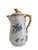 Limoges, France Antique R. Delinières & Cie Limoges Gilt Porcelain Chocolate Pot With Shell Finial For Sale - Image 4 of 17