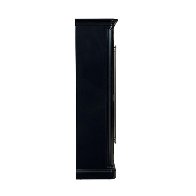 2020s Veneto Solid Wood Black Bookcase by Furniture Classics For Sale - Image 5 of 5