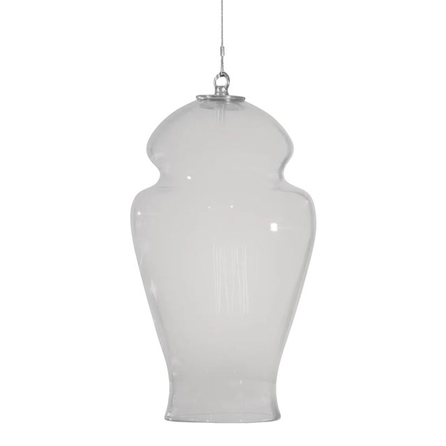 Gala Pendant Light from the Versuvius Collection in Opal For Sale