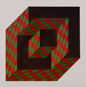 Victor Vasarely, BIDIM, Etching