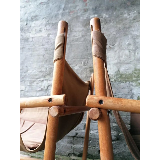 Mid-Century Modern Set of Safari Armchairs by John de Haard for Gebroeders Jonkers Noordwolde, 1960s For Sale - Image 3 of 8