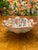 Chinoiserie Vintage 1940s Hand Painted Scalloped Bowl Made in Occupied Japan For Sale - Image 3 of 9