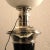 French Art Deco Table Lamp in Black Wood and Nickeled Metal from Mazda, 1920s For Sale - Image 4 of 8